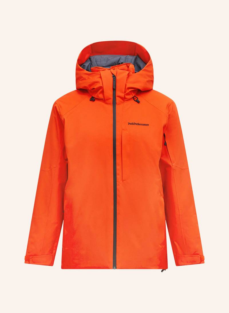 Peak Performance Skijacke Maroon Hipe® Insulated orange von Peak Performance