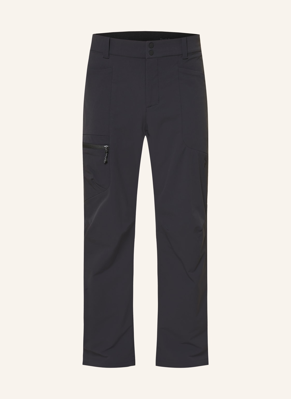 Peak Performance Softshell-Hose Brushed Hike Pants schwarz von Peak Performance