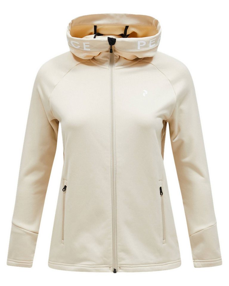 Peak Performance Softshelljacke Damen Kapuzenjacke Midlayer RIDER Regular Fit (1-St) von Peak Performance