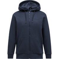 Peak Performance Sweatjacke mit Label-Schriftzug und Kapuze in M von Peak Performance