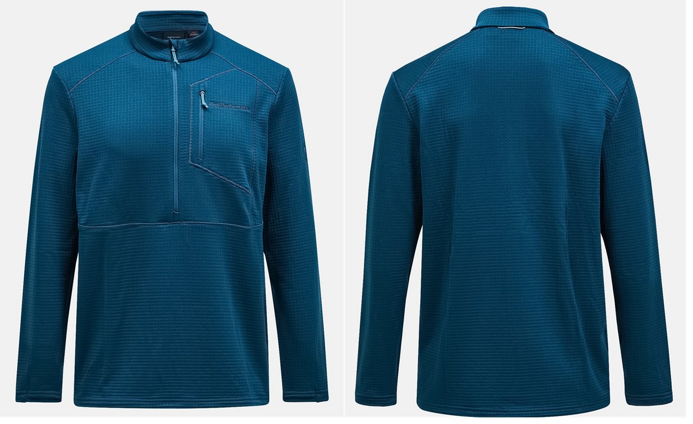 Peak Performance Sweatshirt Peak Performance M Trail Polartec Half Zip Herren Sweatshirt G79813030 von Peak Performance