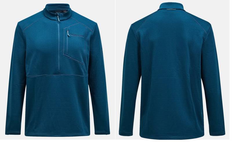 Peak Performance Sweatshirt Peak Performance M Trail Polartec Half Zip Herren Sweatshirt G79813030 von Peak Performance