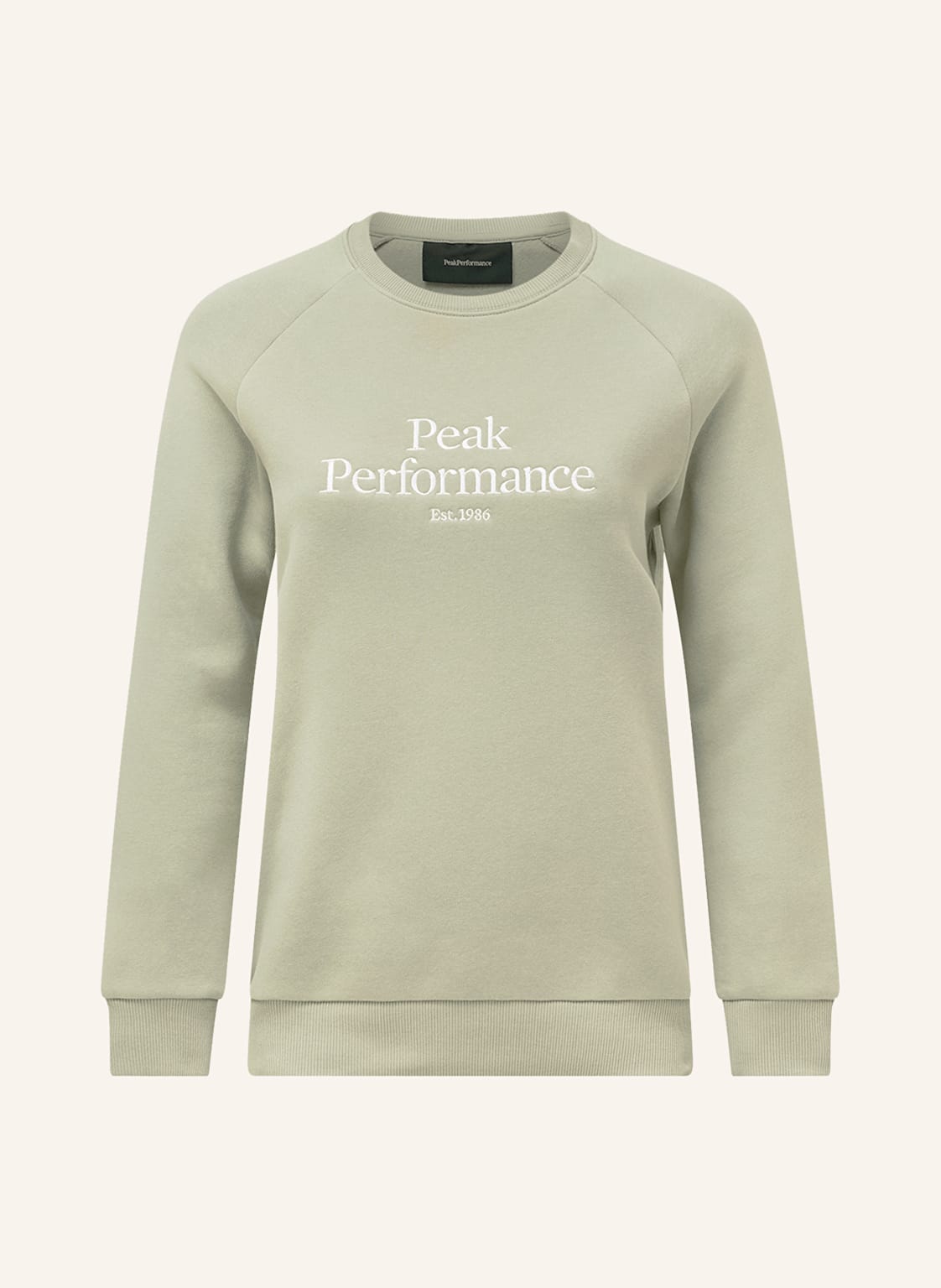 Peak Performance Sweatshirt gruen von Peak Performance