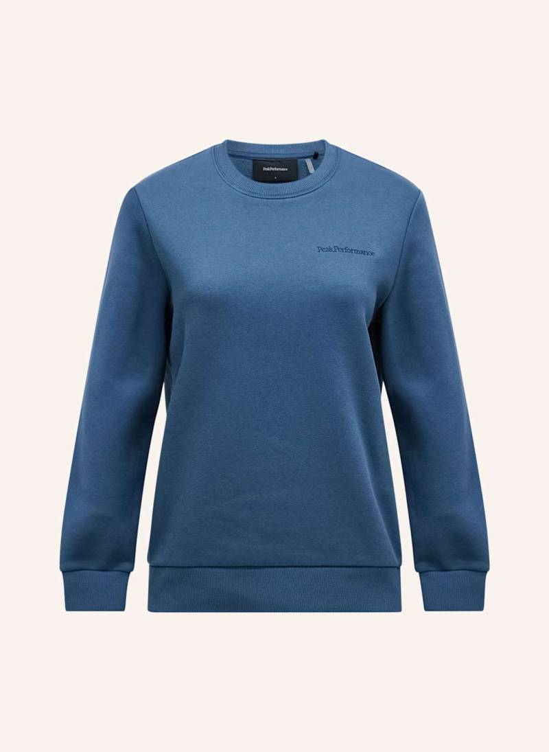 Peak Performance Sweatshirtpullover blau von Peak Performance