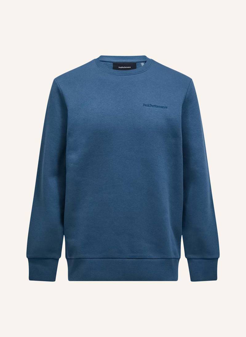 Peak Performance Sweatshirtpullover blau von Peak Performance