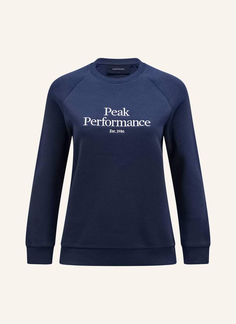 Peak Performance Sweatshirtpullover blau von Peak Performance