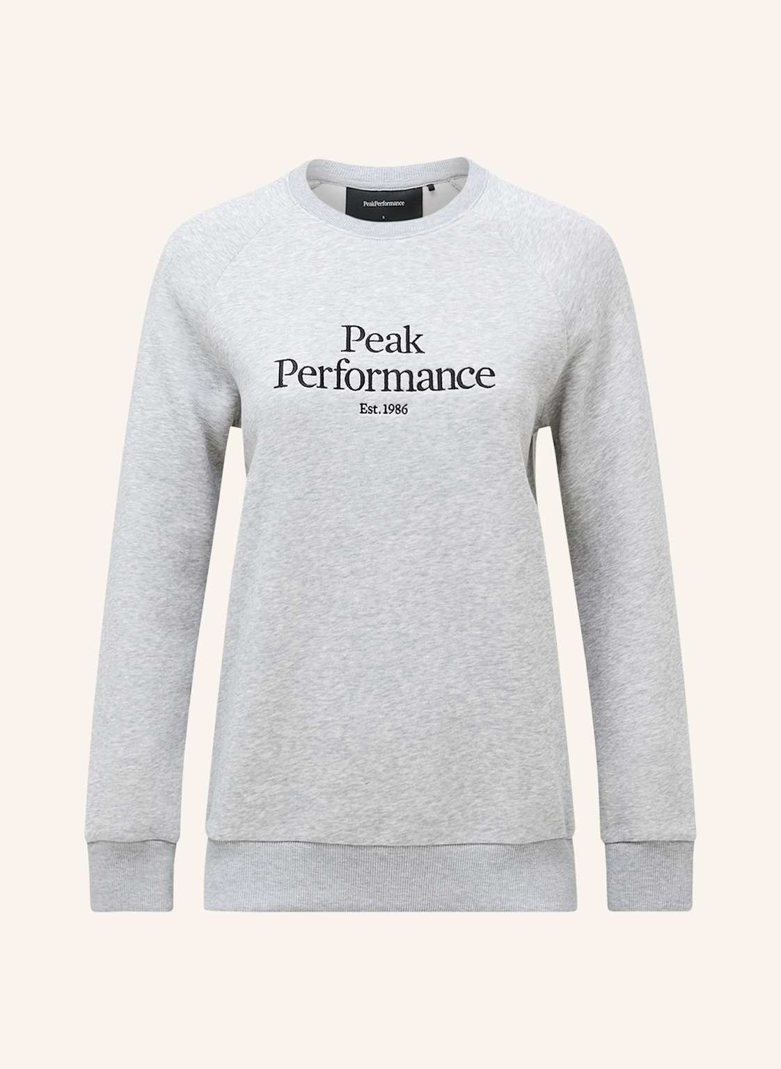 Peak Performance Sweatshirtpullover grau von Peak Performance