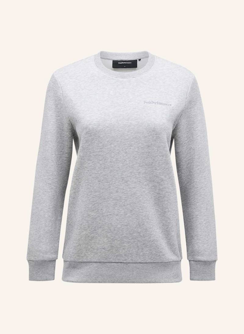 Peak Performance Sweatshirtpullover grau von Peak Performance