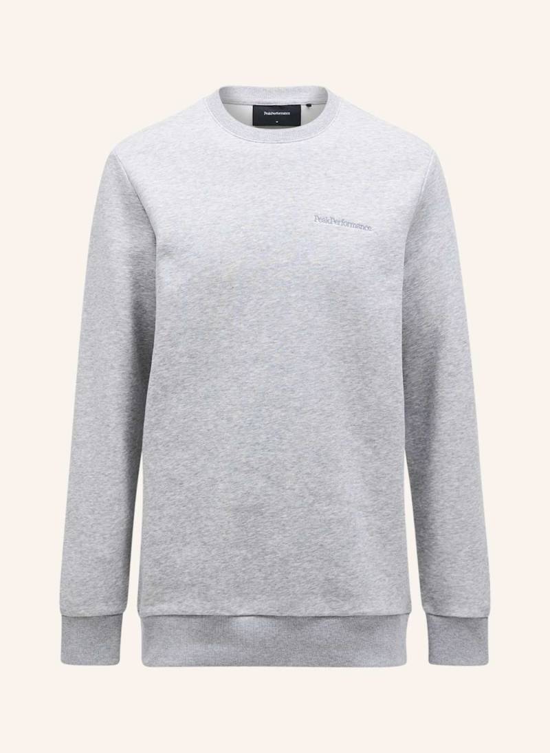 Peak Performance Sweatshirtpullover grau von Peak Performance