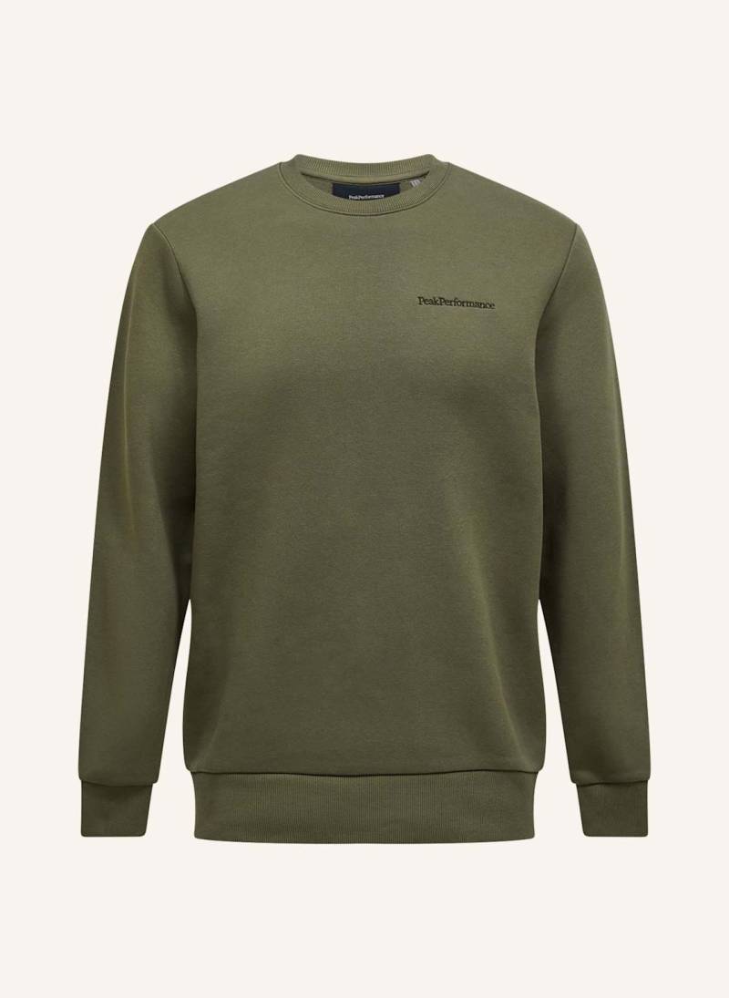 Peak Performance Sweatshirtpullover gruen von Peak Performance