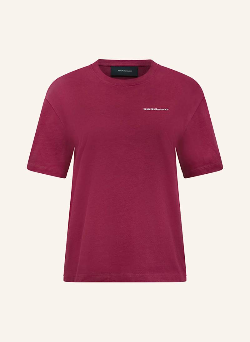 Peak Performance T-Shirt Vertical Zenith rot von Peak Performance