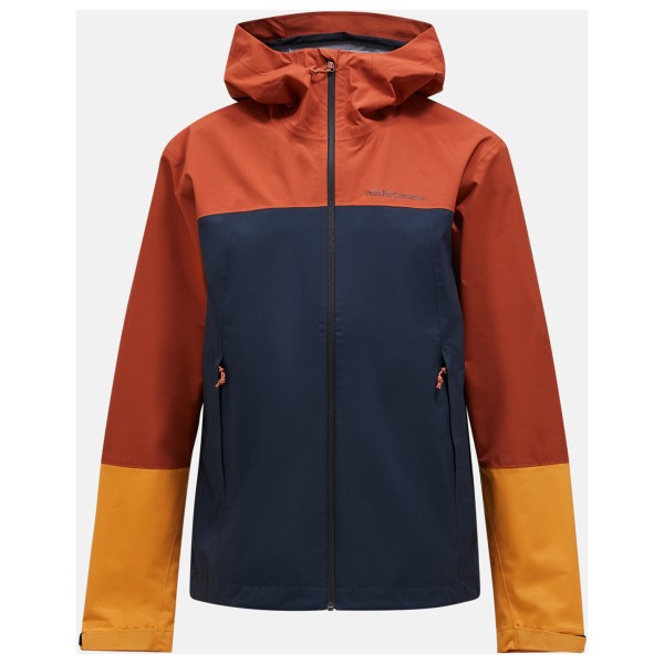 Peak Performance - Trail Hipe Shell Jacket - Regenjacke Gr L bunt von Peak Performance