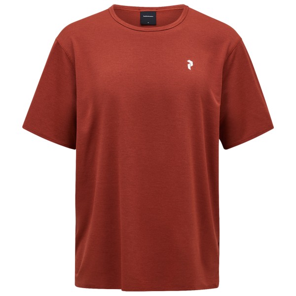 Peak Performance - Trail S/S - Funktionsshirt Gr M rot von Peak Performance