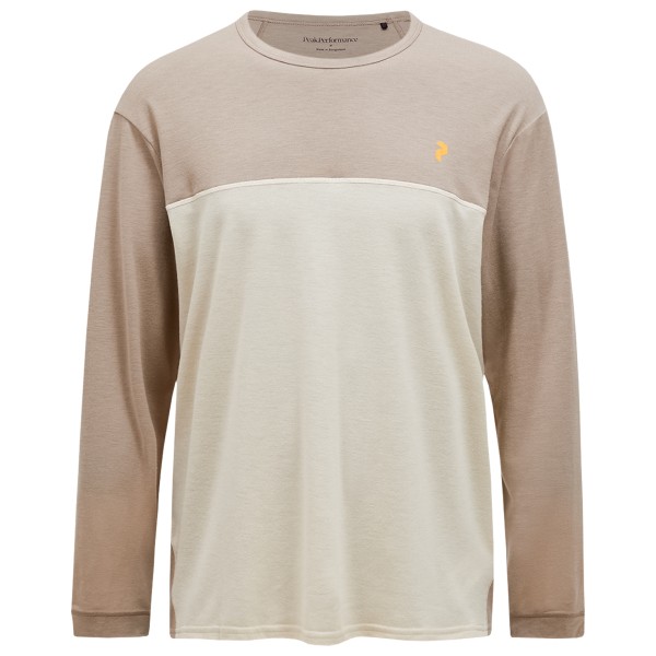 Peak Performance - Trail Wool Blend L/S - Merinoshirt Gr XL beige von Peak Performance