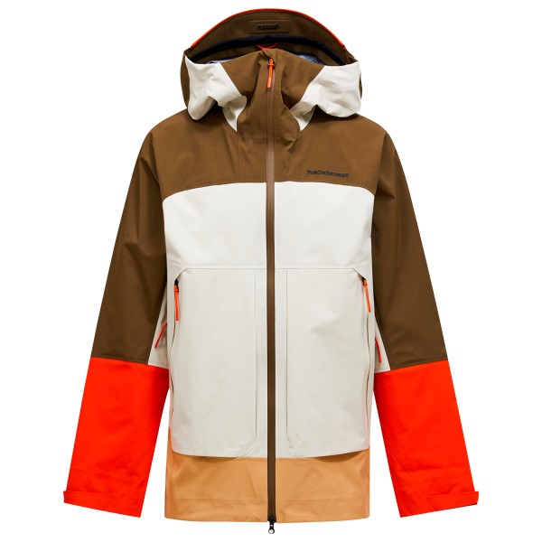 Peak Performance - Vislight GORE-TEX C-Knit Jacket - Skijacke Gr L braun von Peak Performance