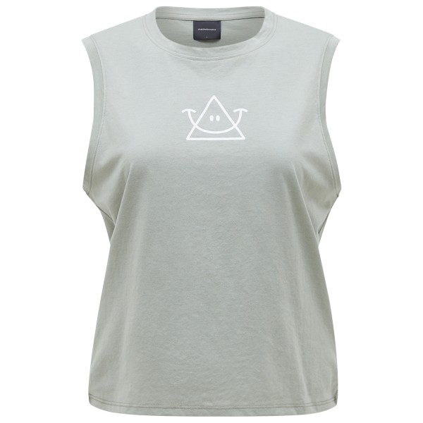 Peak Performance - Women's Explore Graphic SL - Top Gr L;M;S;XL;XS grau;rot von Peak Performance