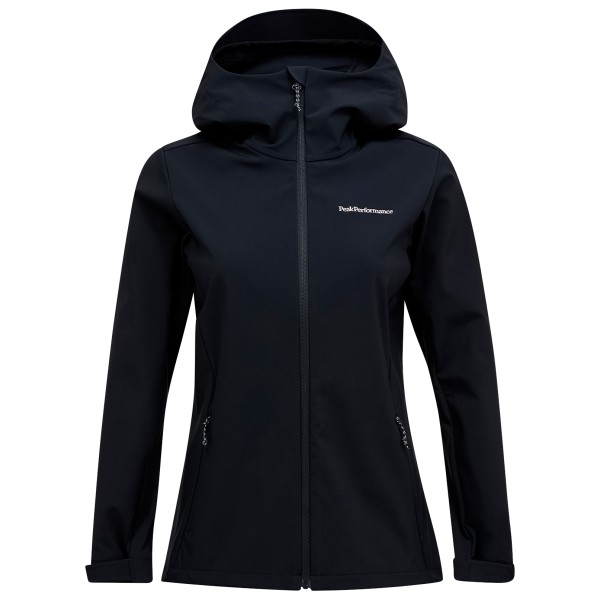 Peak Performance - Women's Explore Hood Jacket - Softshelljacke Gr XS schwarz von Peak Performance
