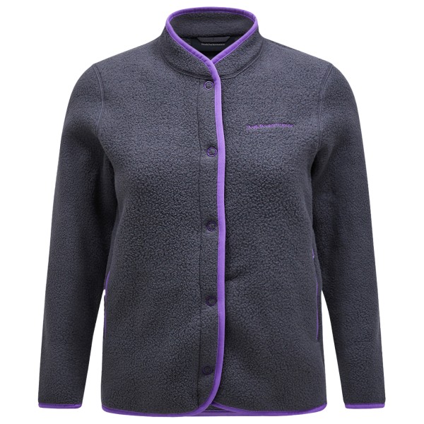 Peak Performance - Women's Fleece Snap Cardigan - Fleecejacke Gr L;M;S;XL;XS beige;rot;schwarz von Peak Performance