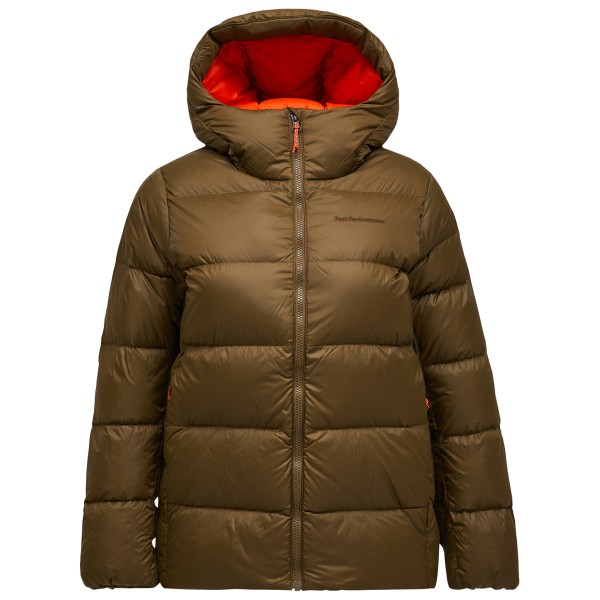 Peak Performance - Women's Frost Down Puffer - Daunenjacke Gr S braun von Peak Performance