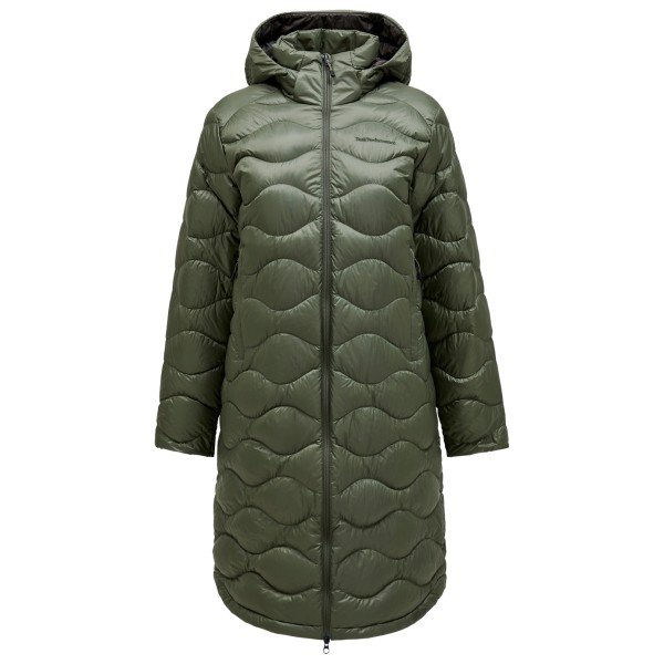 Peak Performance - Women's Helium Down Coat - Mantel Gr XL oliv von Peak Performance
