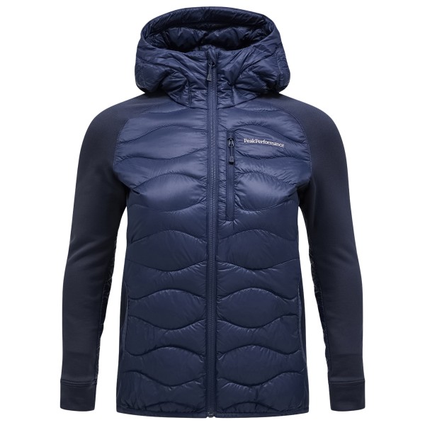 Peak Performance - Women's Helium Down Hybrid Hood - Daunenjacke Gr XL blau von Peak Performance