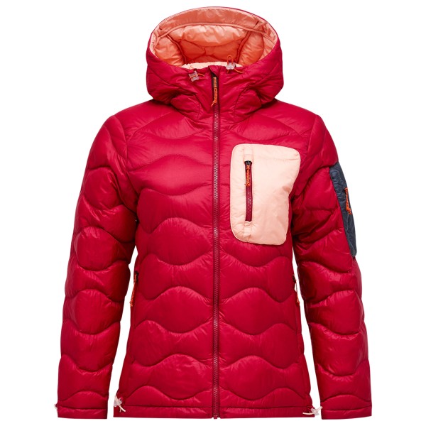 Peak Performance - Women's Helium Utility Down Hood - Daunenjacke Gr XL rot von Peak Performance