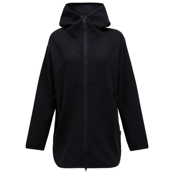 Peak Performance - Women's Pile Long Zip - Fleecejacke Gr S schwarz von Peak Performance