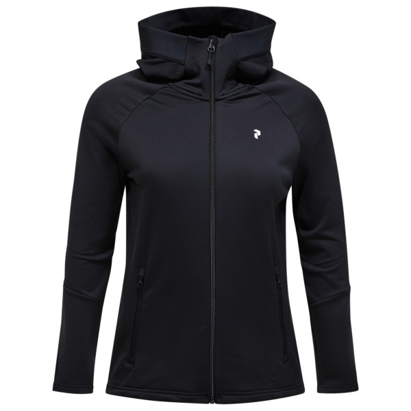 Peak Performance - Women's Rider Essentials Zip Hood - Fleecejacke Gr XL schwarz von Peak Performance