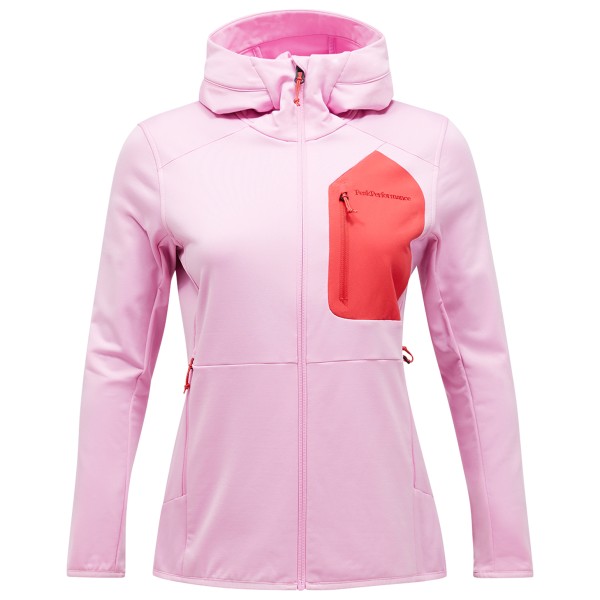 Peak Performance - Women's Utility Light Zip Hood - Fleecejacke Gr L rosa Peak Performance - Women's Utility Light Zip Hood - Fleecejacke Gr L rosa von Peak Performance