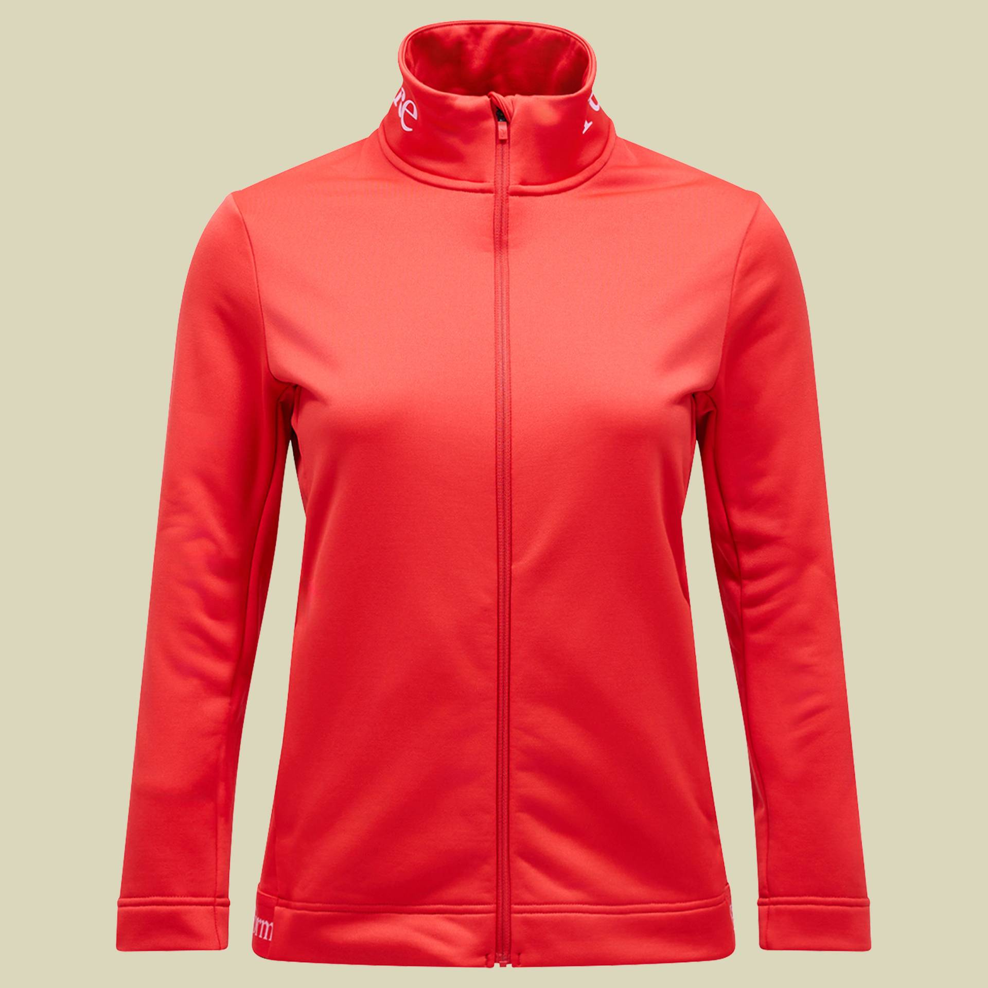 Rider Tech Zip Jacket Women M rot - brilliant red Rider Tech Zip Jacket Women M rot - brilliant red von Peak Performance