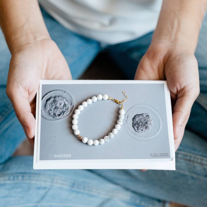 Embryo Adoption Armband || Ivf Armband, Unfruchtbarkeit Geschenke, Reise, Ttc, Embryos, Versuchen Zu Begreifen, Embryoadoption von PeakandValleyBeads