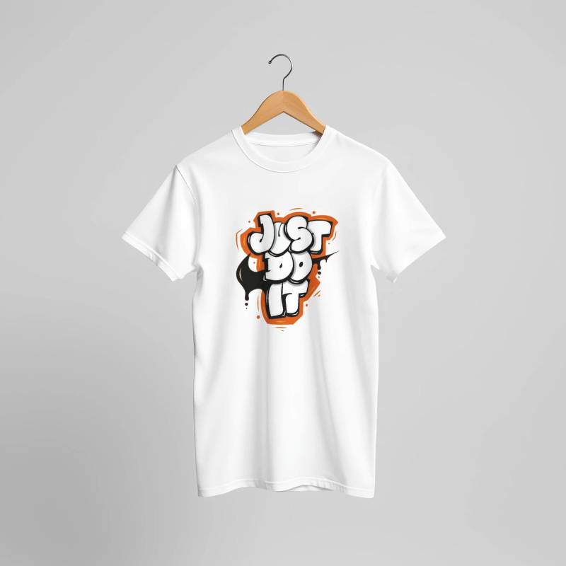 Entfessele Deinen Drive Mit Dem „Just Do It" T-Shirt von PeakstoreOfficial