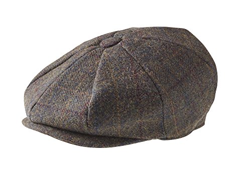 Peaky Blinders Cap - 8 teilig - Wolle - Jungen - Zeitungsverteiler, Braun, von Peaky Blinders