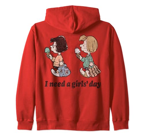 Erdnüsse - Peppermint Patty und Marcie Need A Girls Day Kapuzenjacke von Peanuts