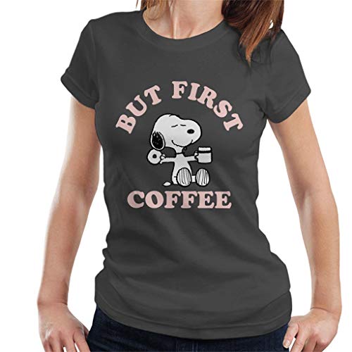 Peanuts But First Coffee Snoopy Women's T-Shirt von Peanuts