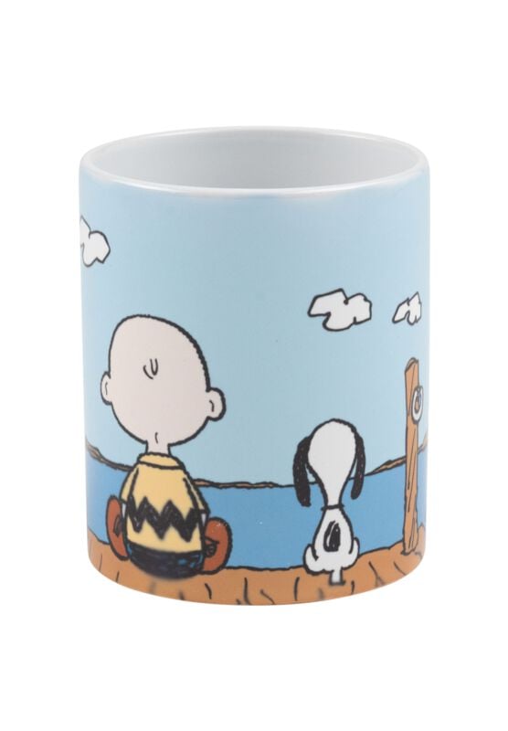 Peanuts Charlie Brown und Snoopy Tasse multicolor von Peanuts