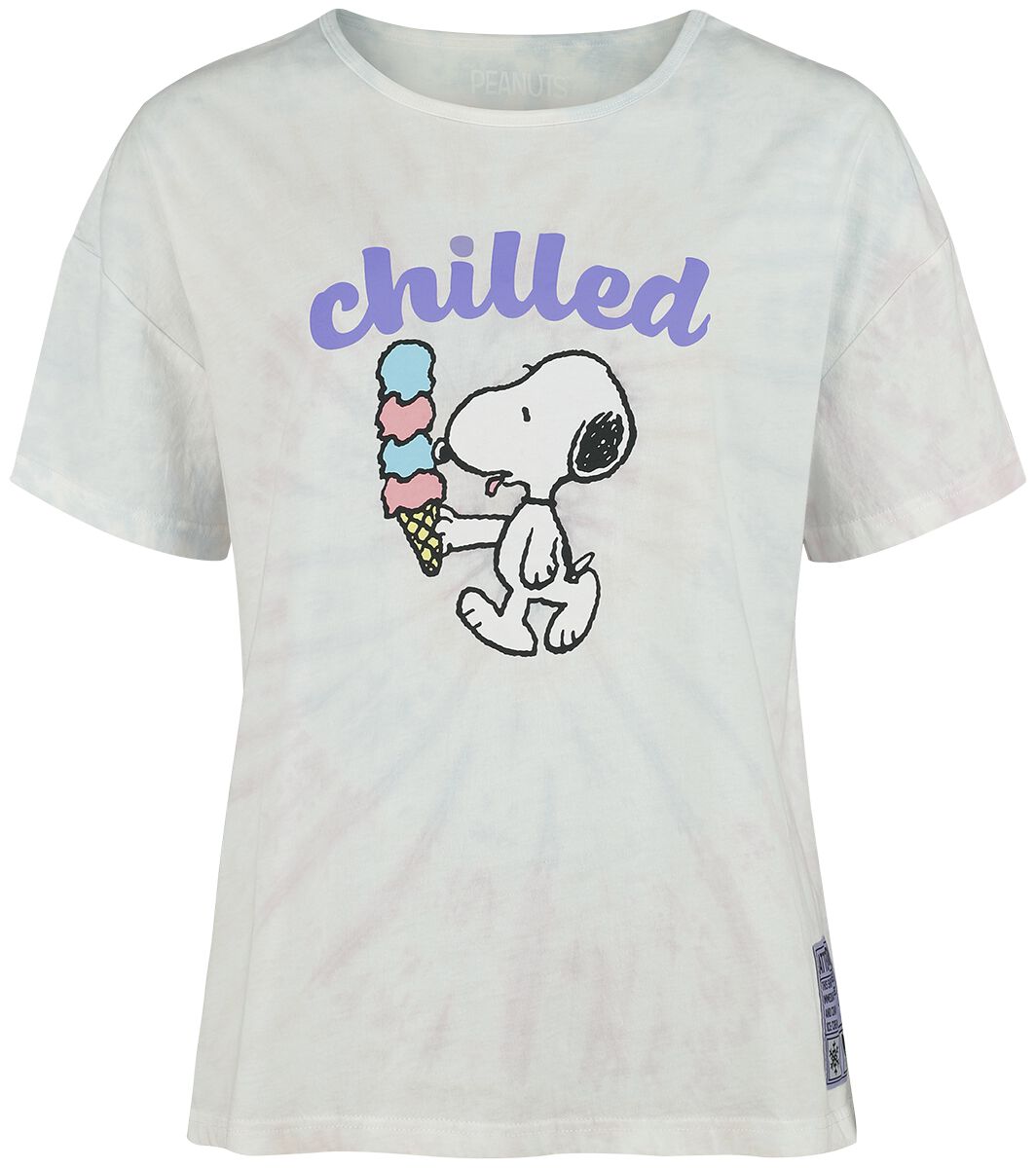 Peanuts Chilled T-Shirt multicolor in L von Peanuts