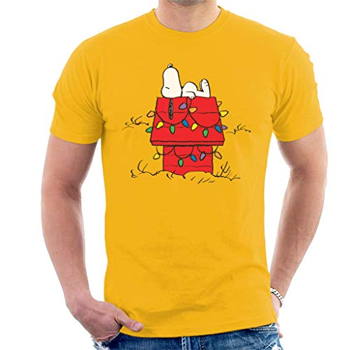 Peanuts Christmas Light House Snoopy Men's T-Shirt von Peanuts