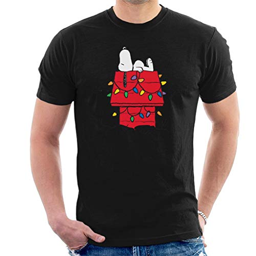 Peanuts Christmas Light House Snoopy Men's T-Shirt von Peanuts