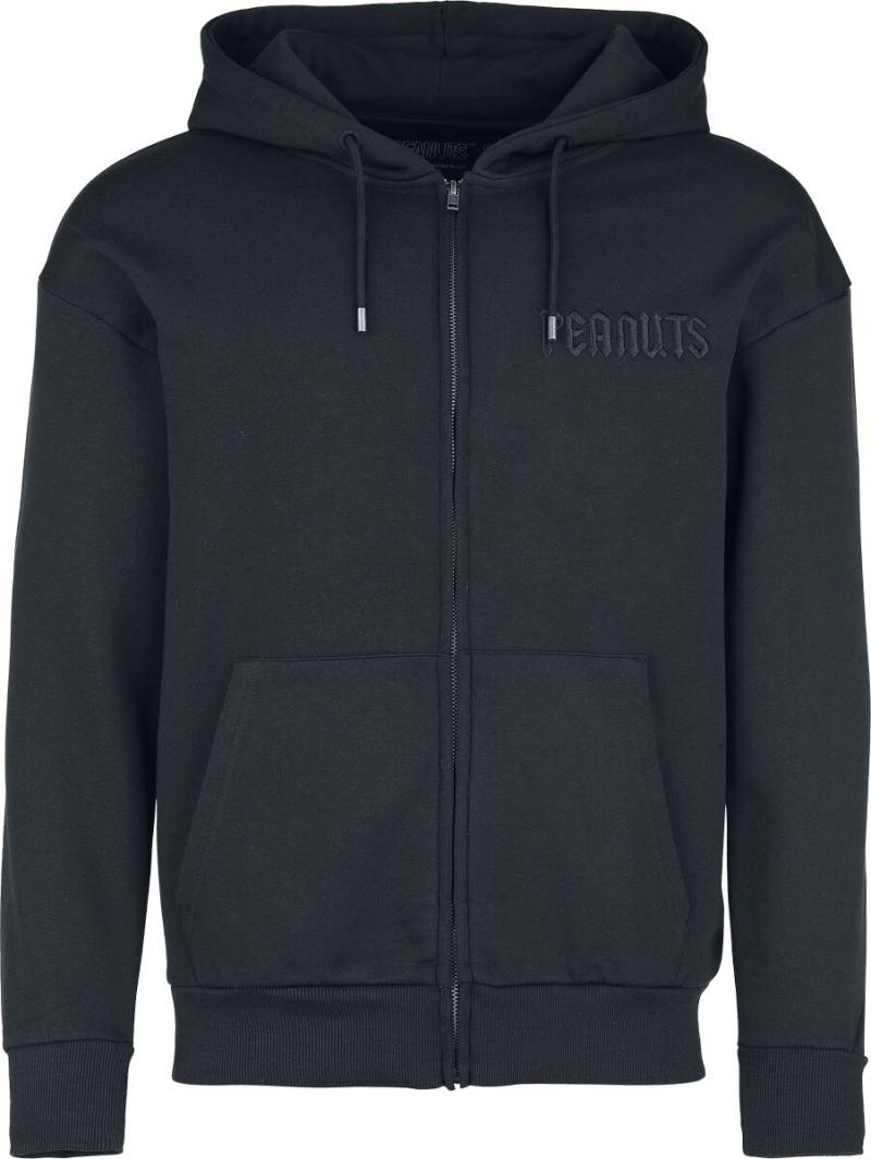 Peanuts Kapuzenjacke - Snoopy - S bis 3XL - für Männer - Größe S - schwarz  - EMP exklusives Merchandise! von Peanuts
