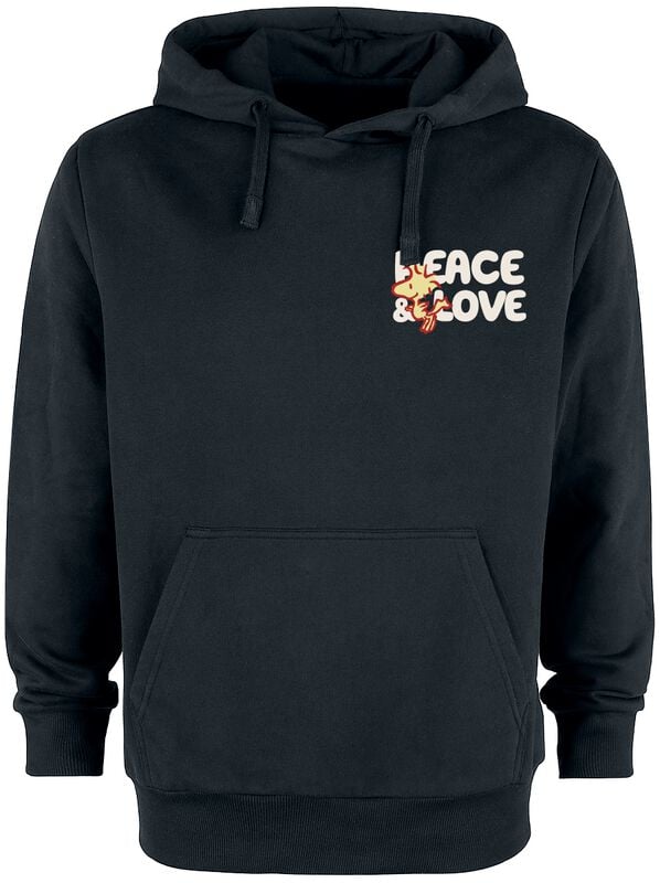 Peanuts Kapuzenpullover - Snoopy Love - S bis 3XL - für Männer - Größe M - schwarz - EMP exklusives Merchandise! Peanuts Kapuzenpullover - Snoopy Love - S bis 3XL - für Männer - Größe M - schwarz - EMP exklusives Merchandise! von Peanuts