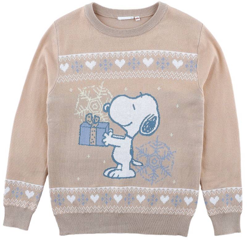 Peanuts Kids - X-Mas Snoopy Sweatshirt multicolor in 140 von Peanuts