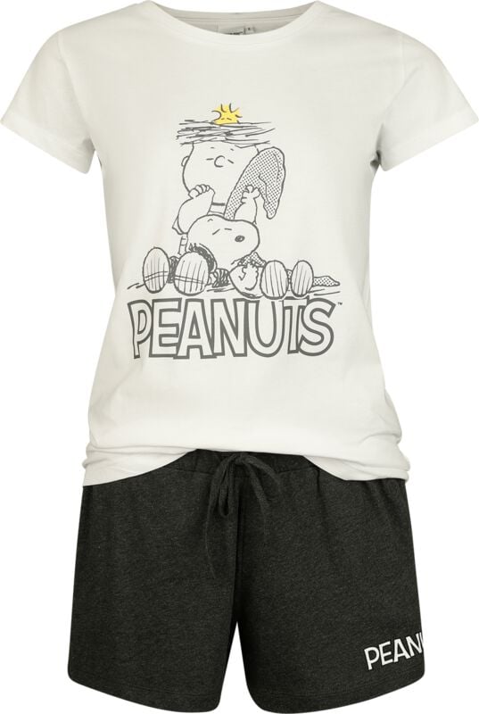 Peanuts Schlafanzug - Peanuts - Bedtime - S bis 3XL - für Damen - Größe 3XL - multicolor  - EMP exklusives Merchandise! von Peanuts