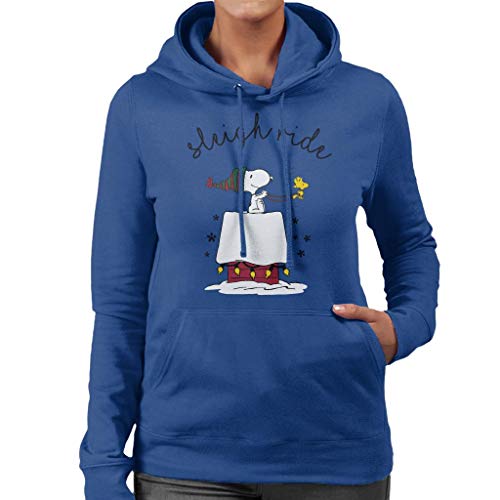 Peanuts Sleigh Ride Christmas Women's Hooded Sweatshirt von Peanuts