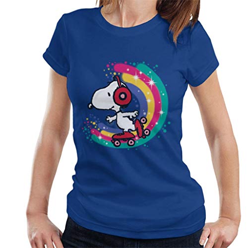 Peanuts Snoopy Roller Skating Rainbow Women's T-Shirt von Peanuts