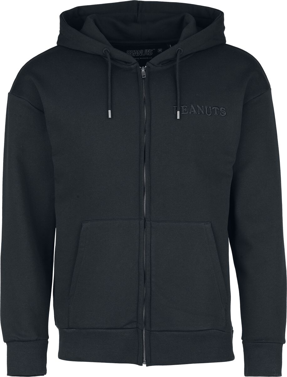 Peanuts Snoopy und Woodstock - Far Out Kapuzenjacke schwarz in 3XL von Peanuts