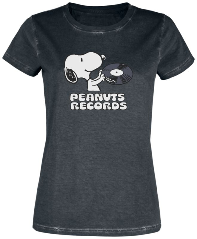 Peanuts T-Shirt - Peanuts Records - S bis 3XL - für Damen - Größe L - multicolor - EMP exklusives Merchandise! Peanuts T-Shirt - Peanuts Records - S bis 3XL - für Damen - Größe L - multicolor - EMP exklusives Merchandise! von Peanuts