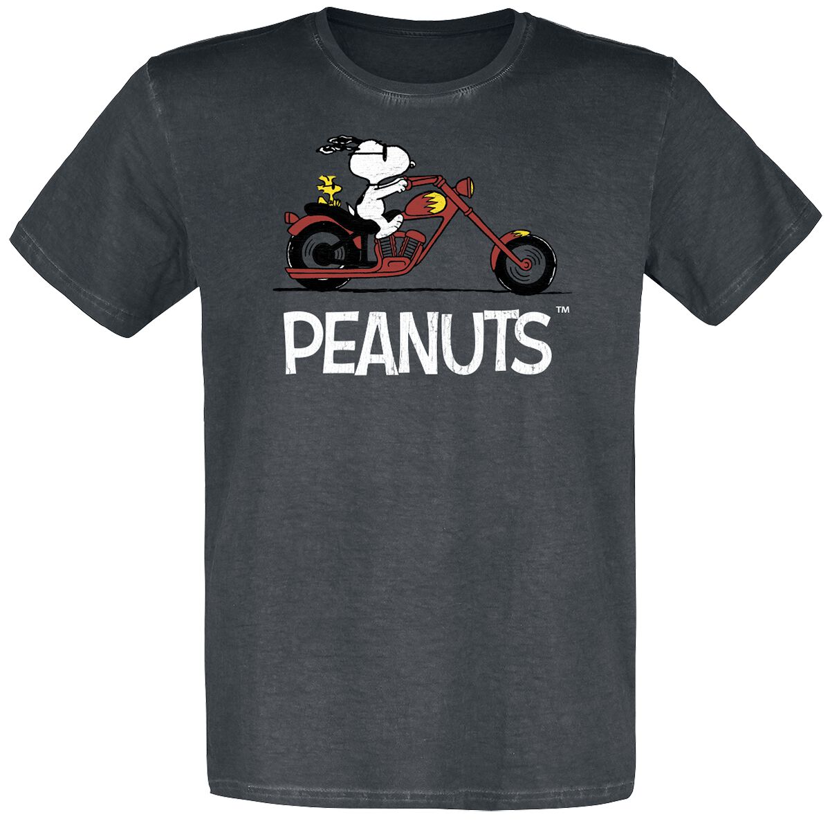 Peanuts T-Shirt - Snoopy - Biker - Rocker - Woodstock - S bis 5XL - für Männer - Größe M - multicolor - EMP exklusives Merchandise! Peanuts T-Shirt - Snoopy - Biker - Rocker - Woodstock - S bis 5XL - für Männer - Größe M - multicolor - EMP exklusives Merchandise! von Peanuts