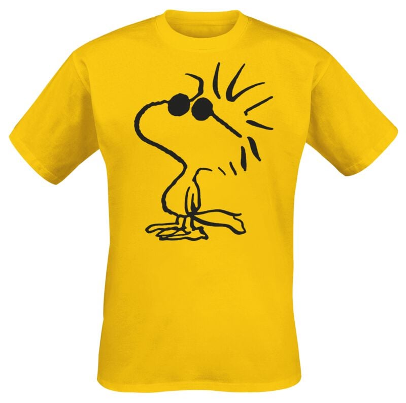 Peanuts T-Shirt - Woodstock - S bis 5XL - für Männer - Größe 5XL - gelb  - Lizenzierter Fanartikel von Peanuts