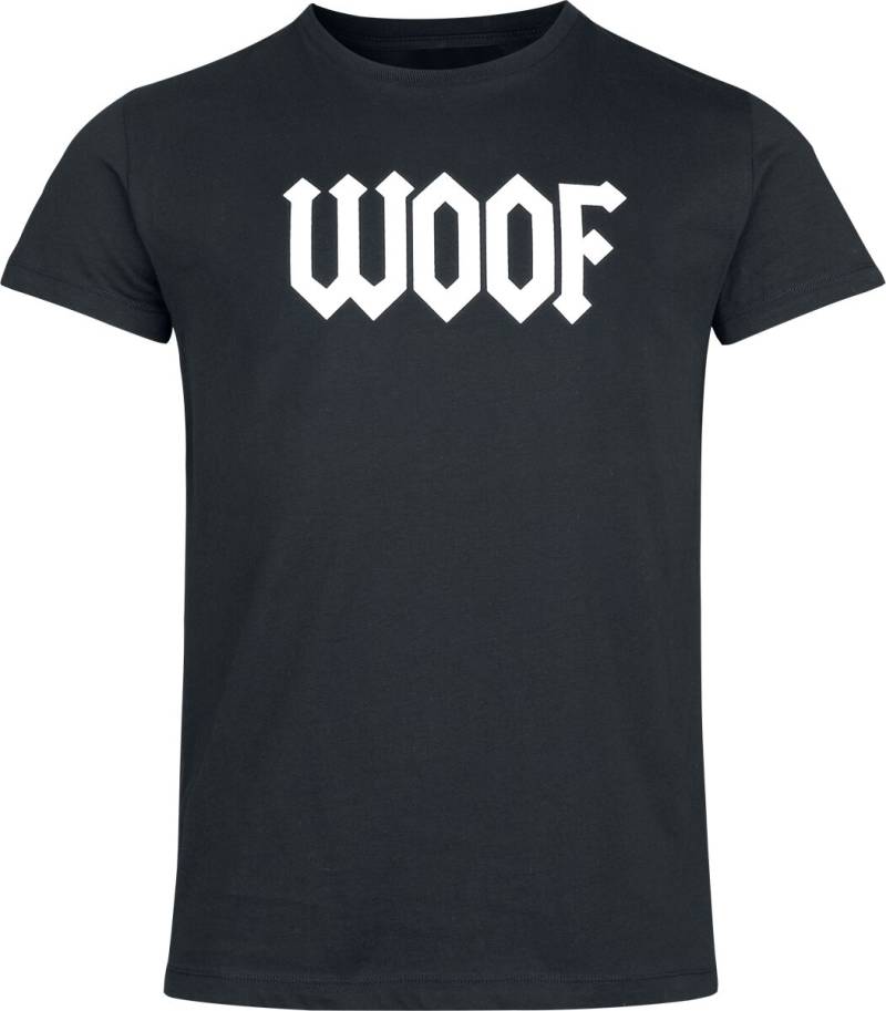 Peanuts WOOF T-Shirt schwarz in XL von Peanuts